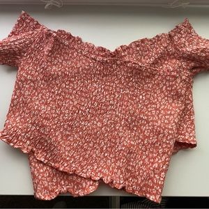 BB Dakota Steve Madden Floral Crop Top